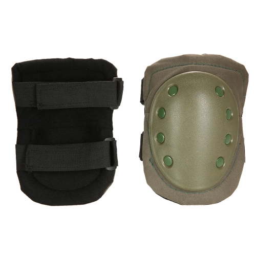 Lixada 2 PCS Heavy Duty En Plein Air Avancé Protecteur Coussin Genouillères Réglable Patin Genouillères pour Paintball