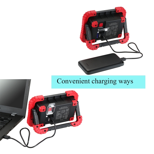 

Rechargeable Camping Lamp Portable Hiking Lantern LED Work Light Flashlight Outdoor Camping Hiking Reading Fishing Repairs Light