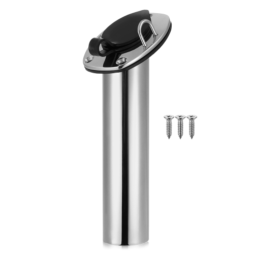 Fishing Rod Holder Fishing Pole Racks Fishing Rod Stand-off Tube Rod Pole Holder Bracket Support 30 Degree