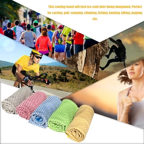 

Portable Reusable Heat Relief Instant Cooling Cold Chill Sports Towel