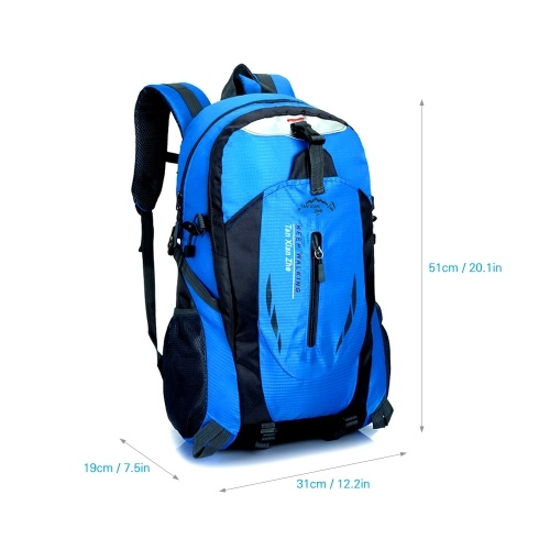 

30L Water-resistant Hiking Camping Backpack