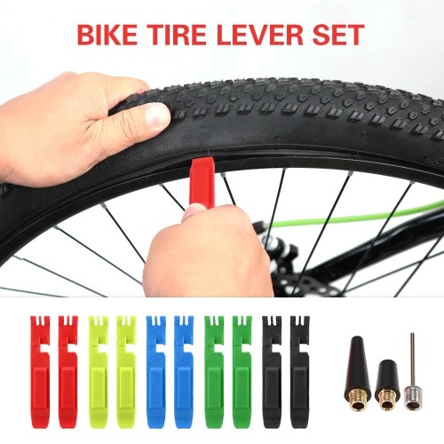

Bike Tire Lever Set Tire Removal Tool Plastic Bicycle Tyre Spoon Bike Repair Kit Bike Tube Lever