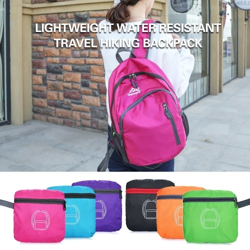 

Portable Backpack Lightweight Water Resistant Travel Hiking Daypack Foldable Backpack