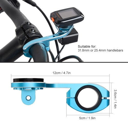 

Cycling Handlebar Computer Mount 31.8mm Computer Mount Cycling Handlebar Lighting Bracket Camera Holder Adapter