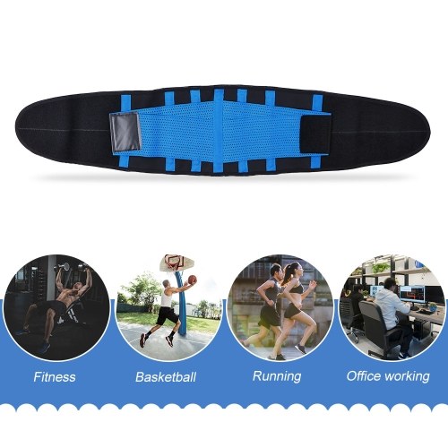 

Fitness Workout Waist Support Belt Adjustable Belly Abdomen Trimmer Sports Waist Brace Support Running Yoga Waist Compression Strap