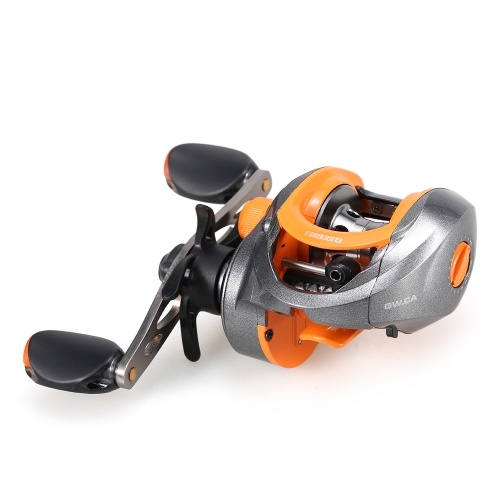 

8 + 1BB Шариковые подшипники Правый / левый байт-каскад 6.1: 1 Baitcast Fishing Reel 12 Уровень Магнитная тормозная система