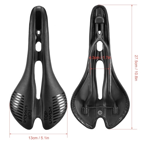 Lixada Carbonfiber Bike Saddle Bicycle Cycling Saddle Ultralight MTB Road Bike Saddle
