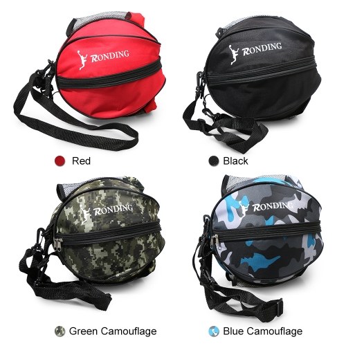 

Sports Ball Round Bag Basketball Shoulder Bag Soccer Ball Football Volleyball Carrying Bag Travel Bag