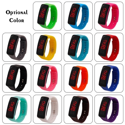 

Kids Sport Electronic LED Bracelet Silicone Smart Watch Children Wrist Digital Watches
