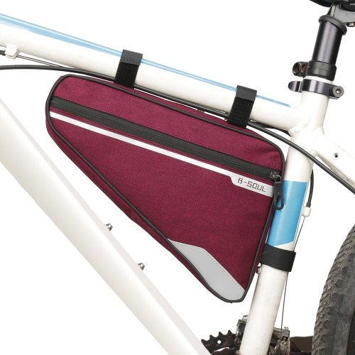 

MTB Front Tube Triangle Bag Road Bike Reflective Waterproof Pouch Pannier