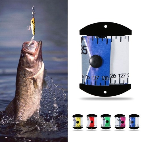 

138cm x 5cm Waterproof Fish Measuring Ruler PVC Fishing Ruler Measurement Tackle Tool