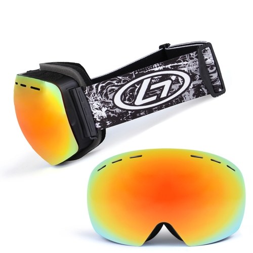 Skiing UV400 Protective Anti-fogging Goggle