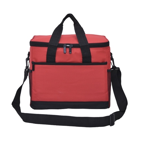

Thermal Insulation Bag Leakproof Waterproof Lunch Bag 17L Large Capacity Bento Box with Carrying Handle Front Side Pockets Portable Thickened Storage Bag Heat Cold Preservation for Camping Picnic Commute