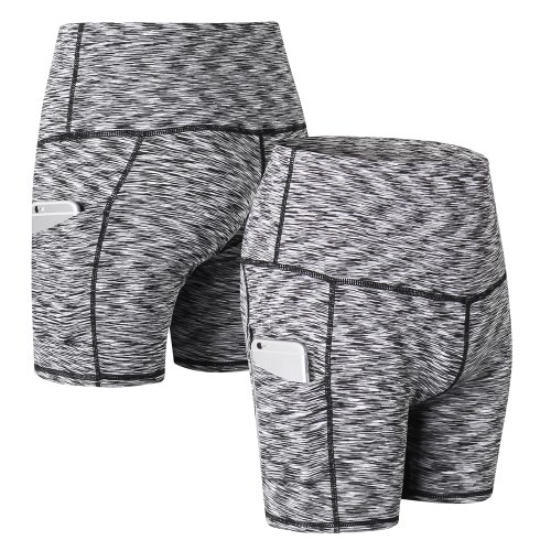 Women High Waist Yoga Shorts