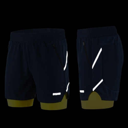

Men 2 in 1 Running Shorts