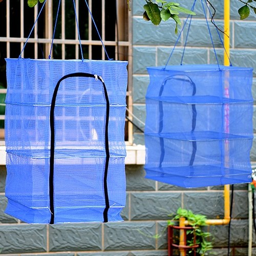 

Foldable 4 Layers Fish Drying Rack