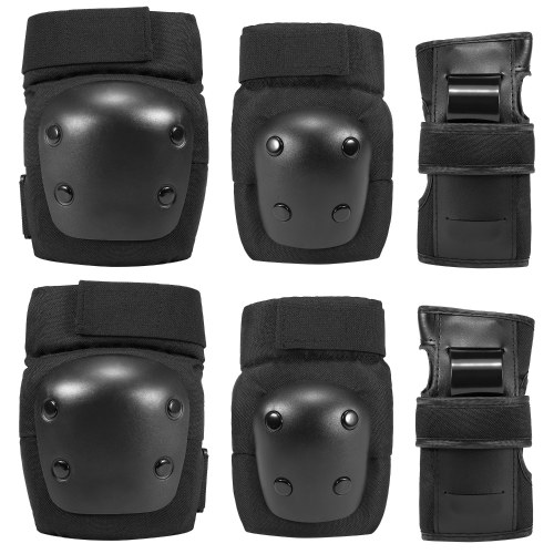 

6 in 1 Kids/Adults Knee Pads Elbow Pads Wrist Pads Sport Protective Gear Set