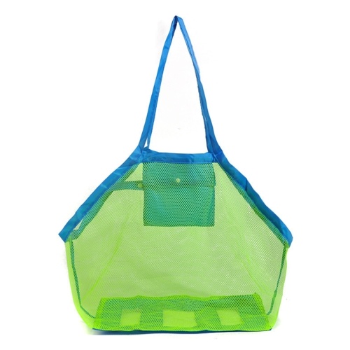 

Outdoor Beach Mesh Bag Large Capacity Portable Toys Storage Bag Filter Sand