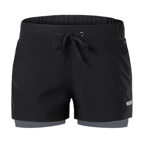 

Women 2-in-1 Running Shorts Quick Drying Breathable Active Training Jogging Cycling Workout Shorts with Liner