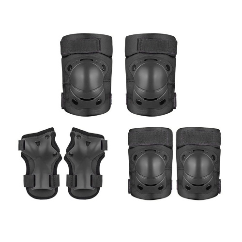 

Knee Pads Set 6 in 1 Protector Kit Knee Pads Elbow Pads Wrist Guards Protective Equipment Set Safety Protection Pads for Skateboard Cycling Riding