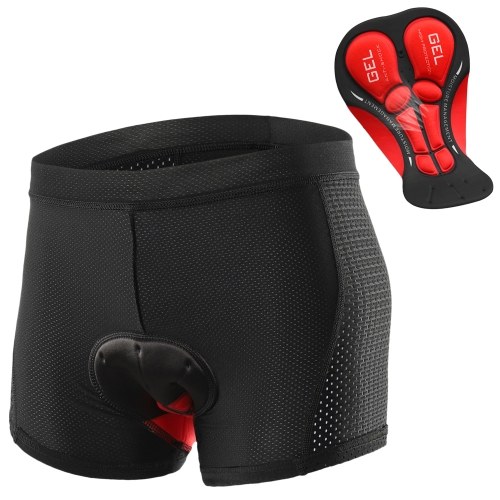 

Lixada Men Cycling Underwear Shorts Breathable Gel Padded MTB Biking Riding Shorts