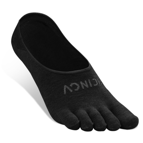 

No Show Sports Socks Invisible Five Toe Socks Anti-skid Low-cut Breathable Quick Dry Socks Hidden Socks For Marathon Running Cycling