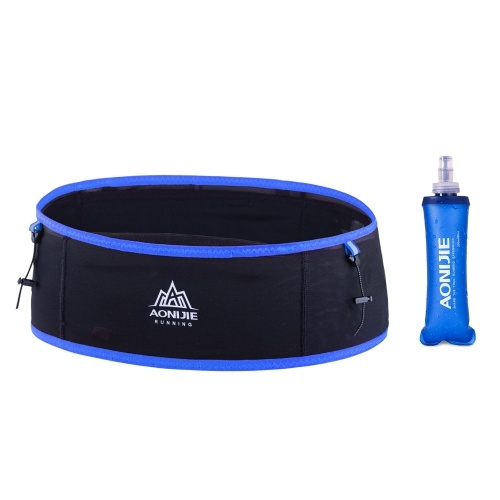 

Ultra Light Waist Bag with Water Bladder Elastic Waist Pouch Foldable BPA Free Soft Water Kettle Gym Phone Holder Cellphone Pouch Waist Bag Running Band Outdoor Running Belt Riding Bag