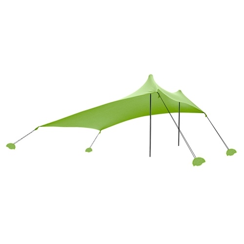 

Beach Tent Sun Shade Beach Sun Shelter with Sandbag Anchor for Beach Picnic Fishing Camping