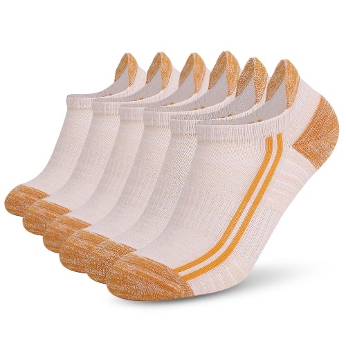 

6 Pairs Sports Ankle Socks Low-cut Socks Athletic Running Socks Outdoor Fitness Breathable Quick Dry Socks Wear-resistant Anti-skid No-Show Socks For Marathon Running Cycling