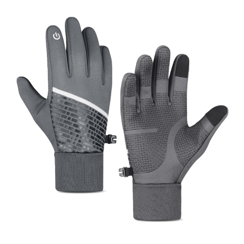 

Winter Warm Gloves Touchscreen Fleece Waterproof Cycling Gloves