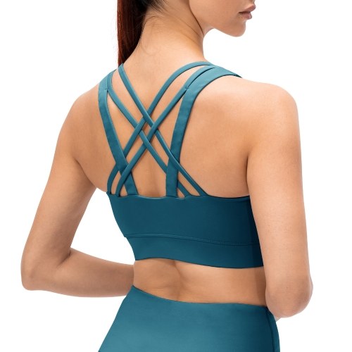 

Women Yoga Bra Padded Sports Workout Pilates Tank Tops Casual Vest