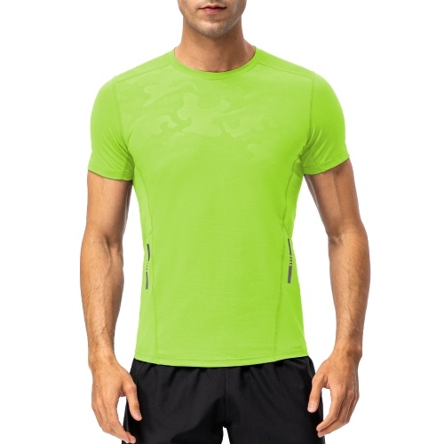 

Summer New Sport T-Shirt Quick Dry Breathable O Neck Camouflage T-Shirts for Running Workout Hiking Outdoor