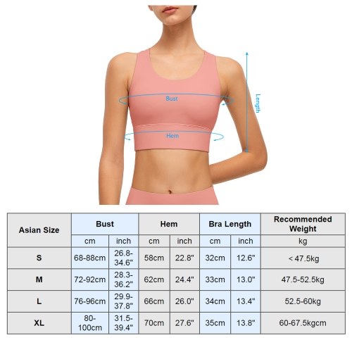 

Women Yoga Bra Sports Workout Pilates Tank Tops Padded Casual Vest