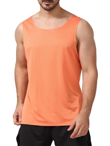 

Summer Men Sleeveless Lightweight Quick Dry Sweat Absoprtion Sports Tank Tops