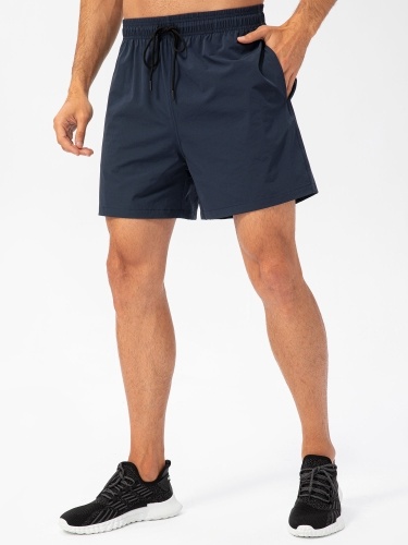 

Men Sports Shorts with Liner Side Pockets Running Fitness Shorts