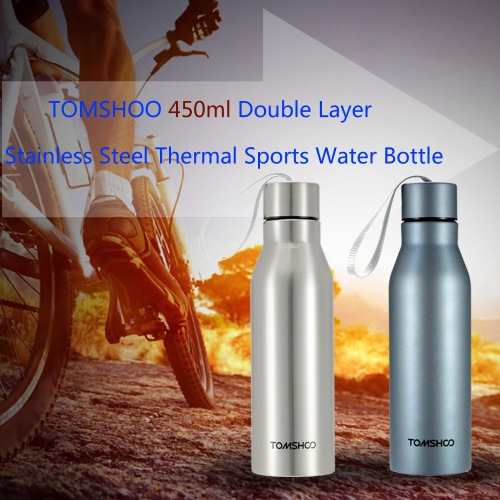 TOMSHOO 450ml Outdoor Sport Flasche