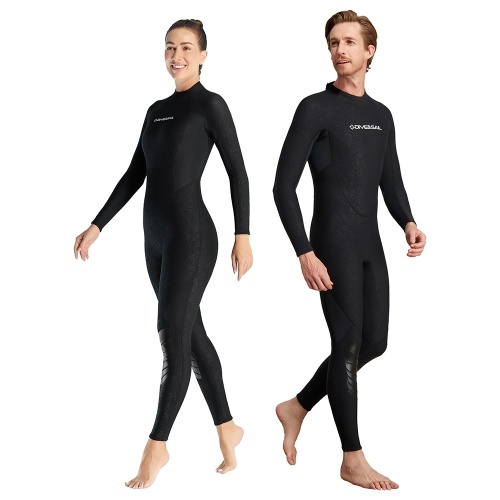 Diving Suit Full Body Wetsuits for Men and Women Long Sleeve Thickened Warmth for Scuba Diving Surfing Freediving and Winter Swimming Enthusiasts 3MM Wetsuit 