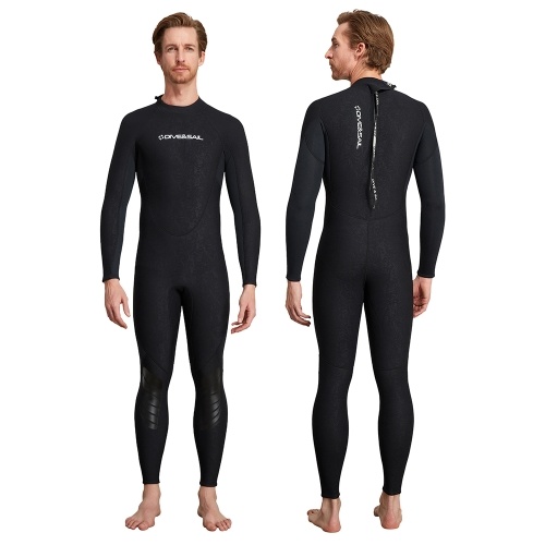 Diving Suit Full Body Wetsuits for Men and Women Long Sleeve Thickened Warmth for Scuba Diving Surfing Freediving and Winter Swimming Enthusiasts 3MM Wetsuit 