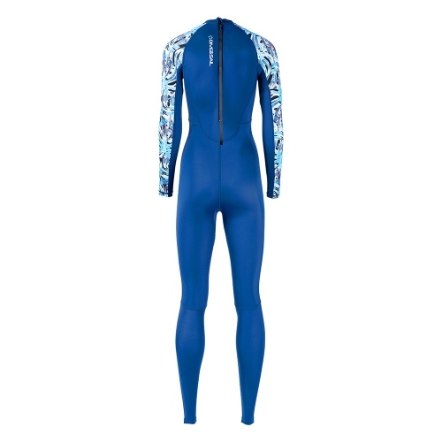 DIVE&SAIL Women`s Full Body Wetsuit Surf Suit UPF50+ Ice-Sense Sunscreen Jellyfish Suit Antibacterial Fabric Four-Way Stretch Protection Diving Suit Plus Size 