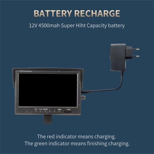 9 Inch True Color LCD Display 12 LED 20m/30m/50m Periscope Inspection Camera Pipeline Endoscope for Cave Exploration, Water-supply Pipe, Air-Conditioner Pipe, Cable Pipe, Pipeline Vacuum System, Buildings, Sunken Pipe 