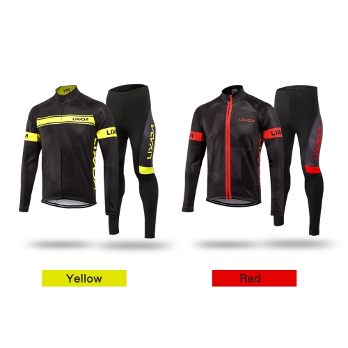 

Lixada Men's Winter Thermal Fleece Cycling Clothing Set