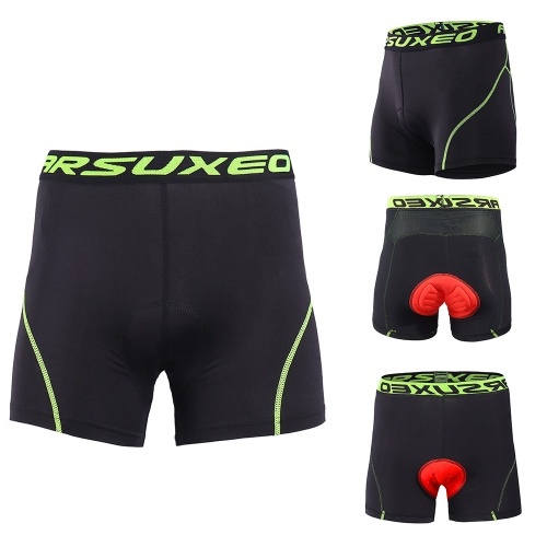 

ARSUXEO Men's Cycling Underwear 3D Padded Bike Bicycle MTB Shorts
