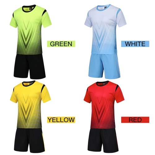 

Lixada Professional Soccer Jerseys Set Adult/Kids Breathable Soccer Set Soccer Jerseys Uniforms Children Football Kit Shirt Tracksuit