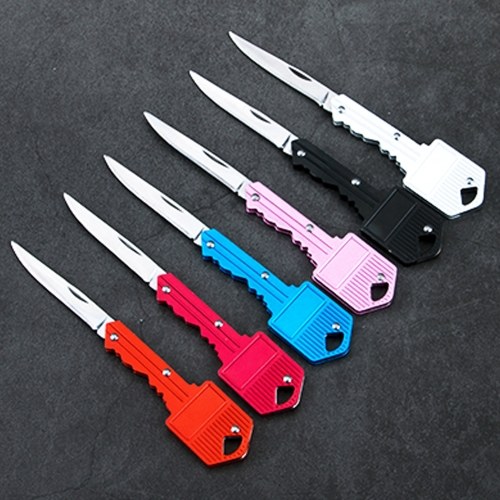 

Outdoor Mini Key-shape Cut Portable Ouside Survival Cutter Multifunctional Foldable Cuts