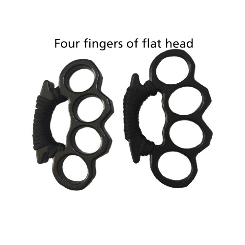 

Fight Ring Four Finger Knuckle Outdoor Tactical Survival Multi-function EDC Dusters Tool