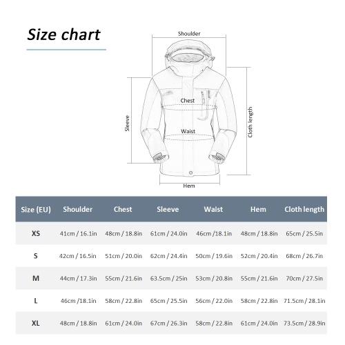 

Lixada Waterproof Jacket Windproof Raincoat Tear Resistant Sportswear