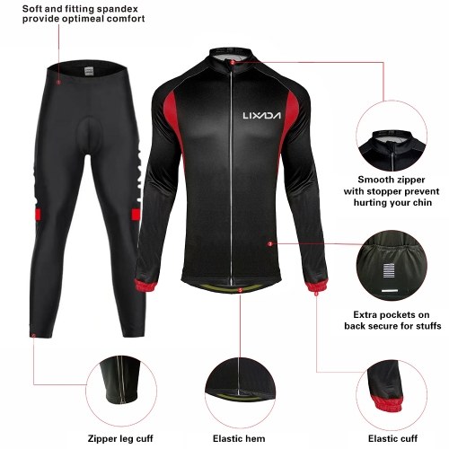 

Lixada Cycling Cloth Set