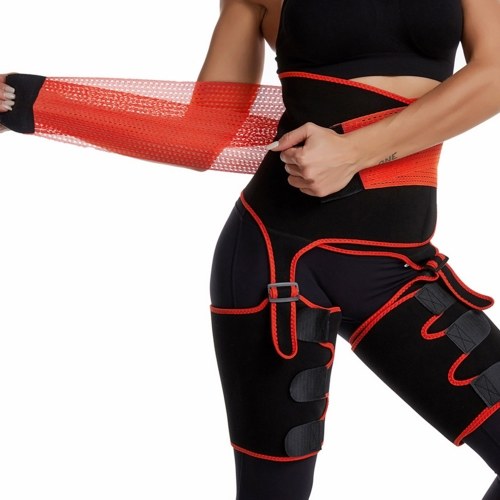 

Women 3-in-1 Thigh Trimmer High Waist Shapewear Leg Slimming Butt