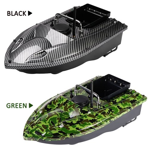 4 Positioning Points GPS Fishing Bait Boat with Single Bait Containers Automatic Bait Boat with Remote Control 3.3lb Load 5200mAh Battery