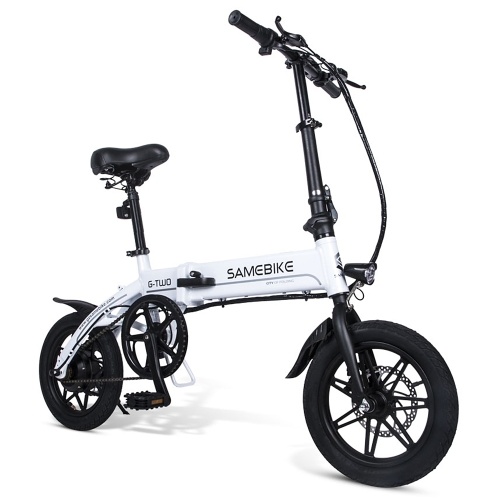

Samebike 14-дюймовый складной электрический велосипед